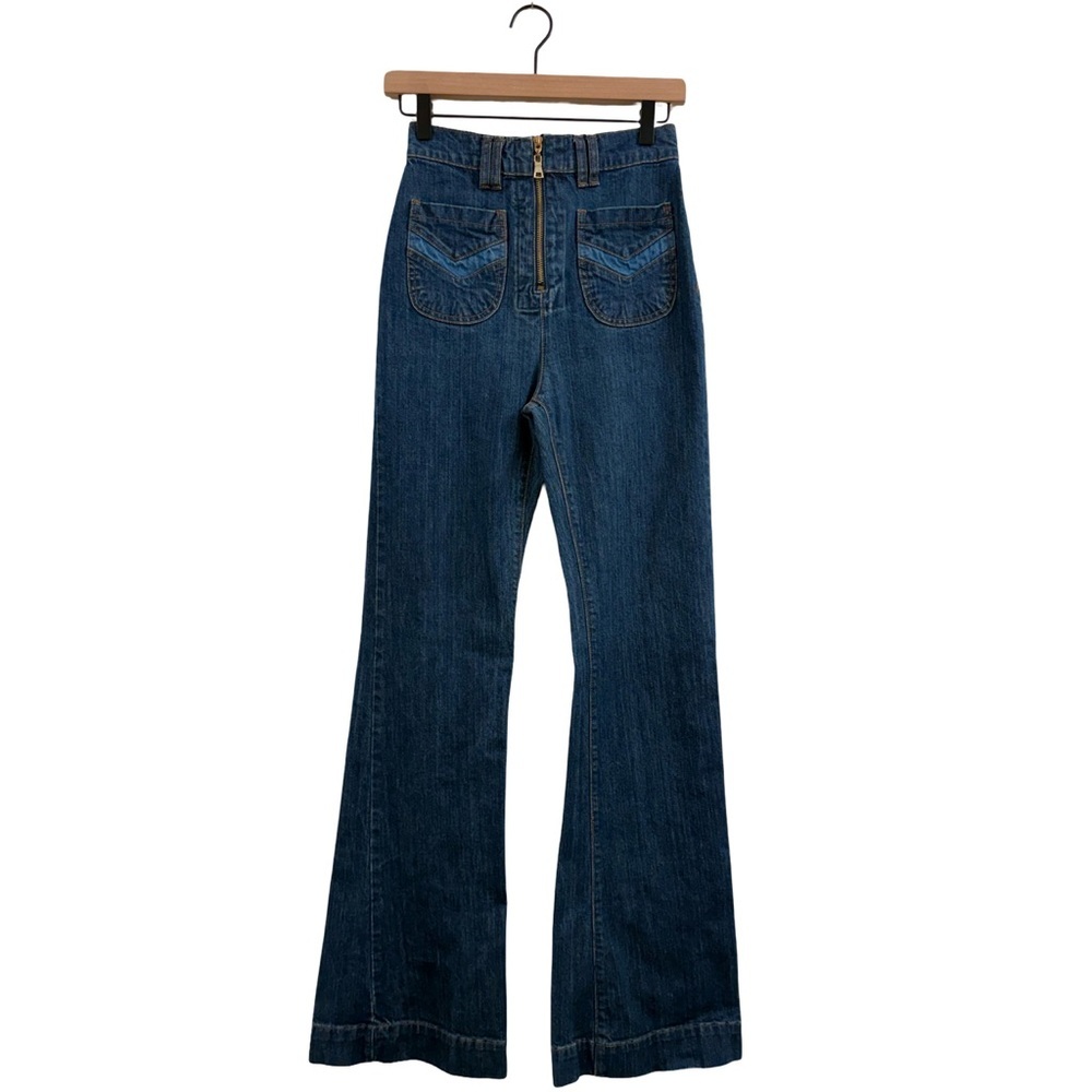 REVICE Dark Blue Flare Jeans